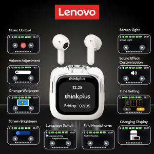 Original Lenovo LP70 Pro Bluetooth Earphones Screen Touch Active Noise Cancellation HiFi Sound Wireless Headphone Long Endurance