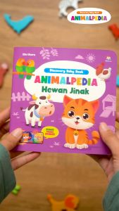 ISI 3 BUKU | Boardbook Discovery Baby Book : Hewan Jinak Hewan Liar dan Hewan Laut Buku Anak tentang Hewan Buku Balita Ziyadbooks