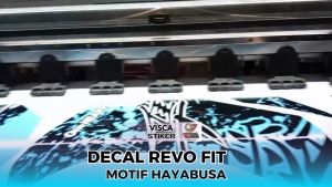 Decal Revo Fit Fi New Full Body Stiker Revo Fit Injeksi Full Body Desain HAYABUSA