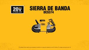เลื่อยสายพายมือ 18V รุ่น DCS377NT ของ DEWALT (20V Max) รวมกล่อง TSTAK พร้อมกับเครื่องทำงาน