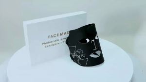 foreverlily | 7 Colors LED Face Silicone Mask Flexible Facial Beauty LED Mask Photon Light Rejuvenation Anti-Wrinkle Skin Care Wireless Use