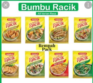 bumbu racik renceng 1 renceng isi 10 sachet