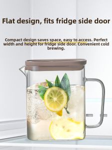 CRISTALGLASS | Heat-Resistant Large Capacity Water Pitcher