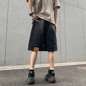 Quần Short Denim Nam Mùa Hè CleanFit Five-Four Quần Short Nam Phong Cách Đường Phố Quần Short Nam Cạp Cao Quần Short Nam