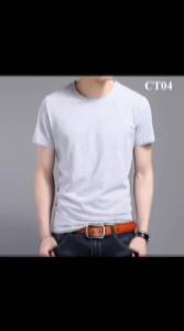 [HÀNG HOT] Áo thun nam cổ tròn ngắn tay đẹp màu đen trắng ( II )