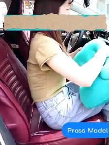 Travel Press Inflatable Pillow Portable Multifunctional Foldable Pillow for Home Work Camping and Outdoor Use