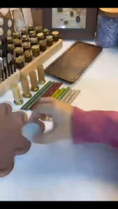 Tempat Bakar lilin stempel - Wax Furnace Stove Pot Seal Wax Stamp - tungku kompor - wadah Alat Peleleh Wax untuk Segel Lilin cocok untuk scrapbook