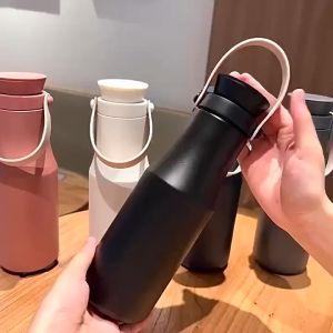 KINGEDSHOP - Tumbler Botol Minum Kekinian Stainless Tahan Panas & Dingin 470 ml