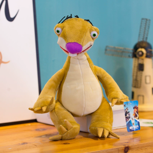 Disney | Disney Ice Age Plush Toys Stuffed Mammoth And Saber Toothed Tiger Cartoon Animals Soft Dolls For Birthday Gift Playmates