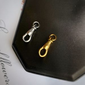 Thai Amulets Accessories Special Gold 360 Degrees Rotate Eagle Hooks 18K Gilding Titanium Steel No Fading Necklace DIY