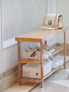 Maximizing Your Living Space: Bamboo Shoe Organizer & Modern Storage Stool