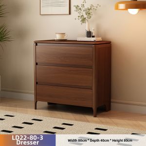 Modern Chinese Solid Wood Drawer Cabinet