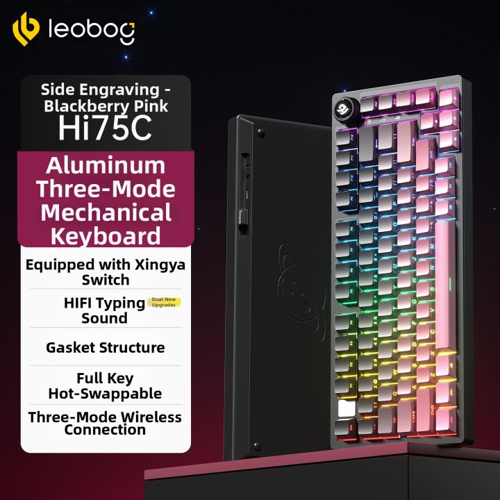 LEOBOG | Customizable Multi-mode Mechanical Gaming Keyboard | Lazada