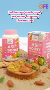Momsy ASI Boost Booster Pelancar ASI Lancar Natural Alami 30/60 Caps BPOM Halal