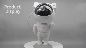 Star Projector Galaxy Night Light Astronaut Space Projector Starry Nebula Ceiling LED Lamp with Timer and Remote For Kids Room