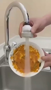 High Pressure Water Filter 360°Rotatable Water-Saving Taps Device 3 Modes Faucet Sprayer Nozzle Head