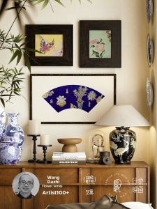 Retro Styled Wall Hanging Art for Living Room