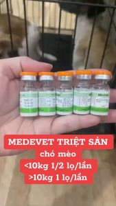 Medevet triệt sản chó mèo