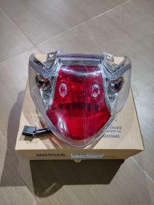 reflektor headlamp lampu depan shogun 125 lama old plus stoplamp lampu stop stop lamp suzuki shogun 125 lama kaca bening