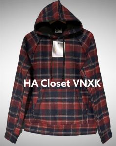 ÁO HOODIE CARO NAM VOS XUẤT DƯ