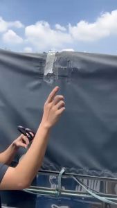 keo dán bạt xe tải xám 9.4cm