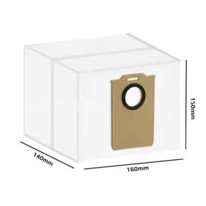 Phù Hợp Với Máy Hút Bụi Mova E20 Plus Proscenic Q8 Max Trouver E20S Pro Plus Cecotec Conga 7690/ Conga M20 Vision PRO Túi Bụi Polyester Phụ Kiện Máy Hút Bụi