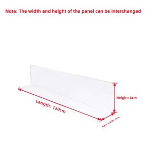 FEIZHUXIANSEN | Anti-Splash Urine Barrier for Rabbit Cage