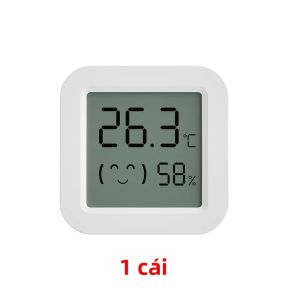 Cảm Biến Độ Ẩm Nhiệt Độ Tuya Smart WiFi Zigbee Máy Đo Độ Ẩm Không Dây Tương Thích Với Alexa Google Giám Sát Nhà Từ Xa Có Đèn Nền