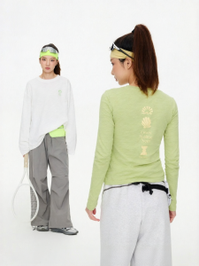 OWOX | Áo Thun Tay Dài Form Rộng Cotton Tre