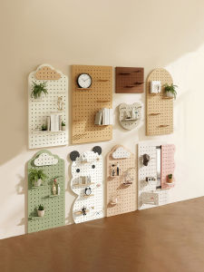 SAMEDREAM | Customizable Design Wooden Storage Shelf Hole Board