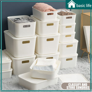 Clothes Plastic Storage Box & Home Multi-Functional Organizer