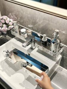 ZUNMOS | Bathroom Tap Shelf No Drilling