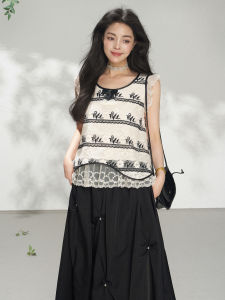 KEIKO | Áo Blouse Ren Pháp Cổ Điển