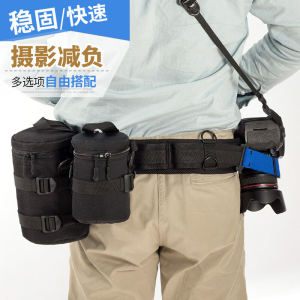 Quick Release Single Reflex Camera Lens Waist Bag Bucket Photography Waist Belt Dual Shoulder Strap Micro Single Fast Shot Harness