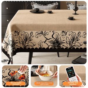 Dreaming the witch | Retro Waterproof Oil-Resistant Easy-Clean PVC Tablecloth