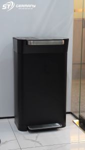Thùng rác nén rác và khử mùi Joseph Joseph Titan 30L 30146 nội địa Đức màu đen Carbon GermanySnT