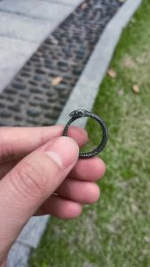 Năm 2023 Nam Viking Đầu Rắn Bùa Hộ Mệnh Nhẫn 316L Thép Không Gỉ Cổ Điển Thời Trang Món Quà Trang Sức Dành Cho Thanh Thiếu Niên