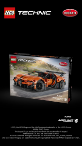 [BrickMonster] LEGO 42222 Technic Bugatti Chiron Pur Sport Hypercar