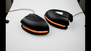 Malcayang | Đèn Xi Nhan LED Động 2X Cho Volkswagen VW Golf 6 VI MK6 GTI R Line R20 Touran Đèn Báo Rẽ Gương Chiếu Hậu Xi Nhan Tuần Tự