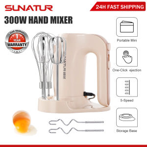 SUNATUR 300W Electric Beating Blender Handheld Multi Functional Mixer Household Baking Specific Cream Whipping Device SR-1830