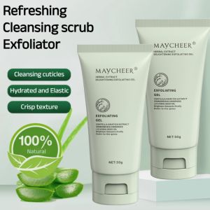 Explosive New Herbal Exfoliating Gel Cleansing Pores Exfoliating Dead Skin Brightening Facial Scrubs草本去角质啫喱