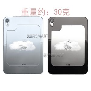 Suitable for Mini6 Hollow Protective Frame iPad Mini 6 Heat Dissipation Border Shell Add Radiator Leak Mini5 Lightweight Soft Frame Mini7 Minimalist All-Inclusive TPU Rear Border Shell