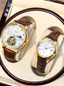 OLEVS | Couple Mechanical Watch Water Resistant
