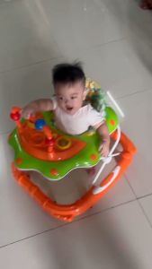 Xe Tập Đi Nhựa Chợ Lớn L3 Con Tôm (Không nhạc) Dành Cho Bé Từ 6 - 12 Tháng - M1390A-XTĐ