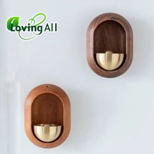 Wooden Door Bell Japanese Wind Chime Door Chime Room Decor Home Front Doorbell Landscape Bell Shopkeeper Remind Bell