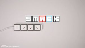 OneAdaptr STACK 4 UK AC Outlet Modular Surge Protector Extension Trailing Socket PC-STP-4UK (1M)