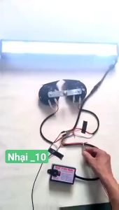 Nhại còi 3pro+10 tiếng phiên bản V2. Dùng cho cả còi điện còi hơi. Điện 12v và 24v dùng chung