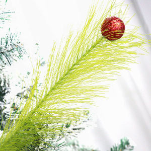 (3ชิ้น/แพ็ค) ดอกไม้แห้งสนิทการตกแต่ง DIY ในบ้านใหม่43ซม. และใบที่เก็บรักษาไว้สาคูสาคูปาล์มจัดเรียงของตกแต่งบ้านตกแต่งคริสต์มาส