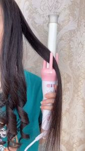(Malaysia Plug 2pin) Vivid & Vogue Automatic Curling Iron Ceramic Hair Curler Ceramic Salon Alat Kerinting Rambut 自动卷发棒