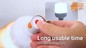 LED Light Bulb USB Rechargeable Portable Camping Light / Night Market Hanging Lights Emergency Lamp